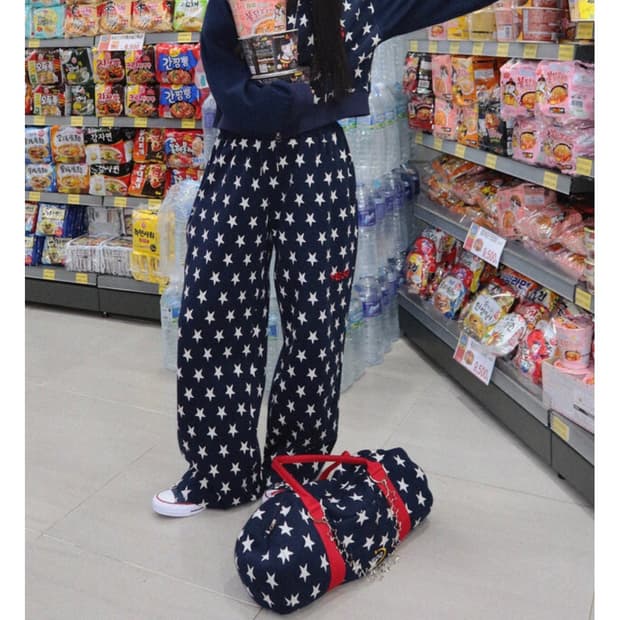 yegg 예그 Star Pants navy