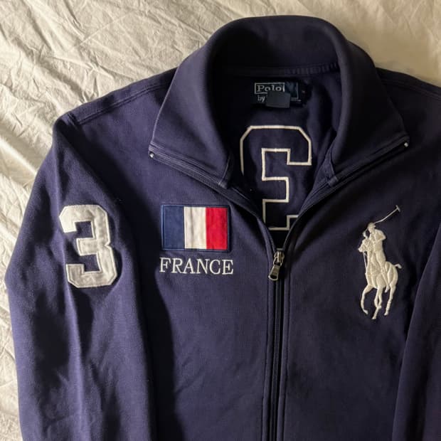 폴로 빅포니 프랑스 집업