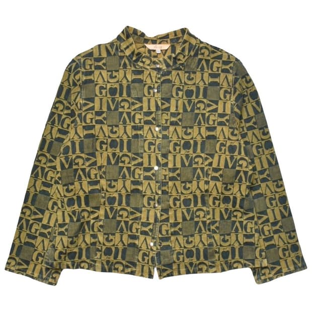 jpn 풀패턴 코튼 자켓 N0924