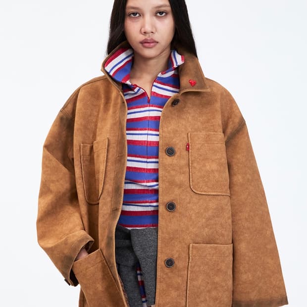 Mmm jeans Suede Washed Jacket_Brown