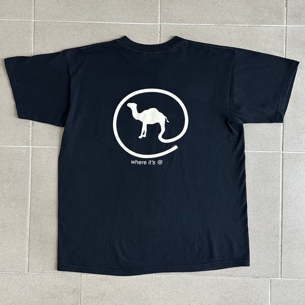 90s 빈티지 카멜 시가렛 티셔츠 XL