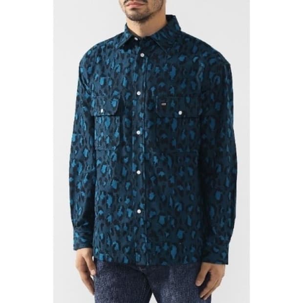 KENZO 겐조 레오파드 셔츠 S