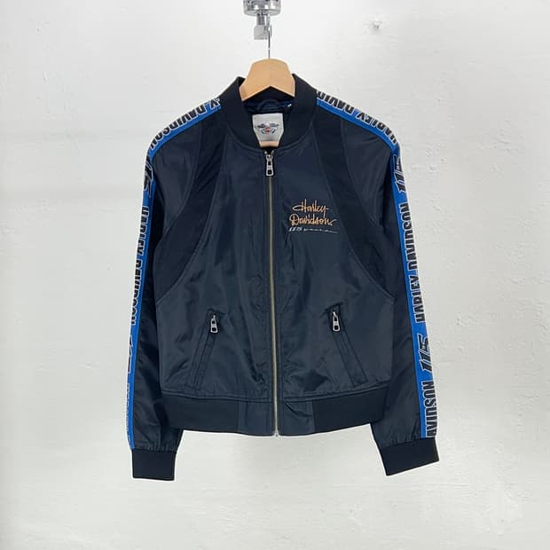 할리데이비슨 115th 유니버셜 나일론 봄버 레이싱 자켓