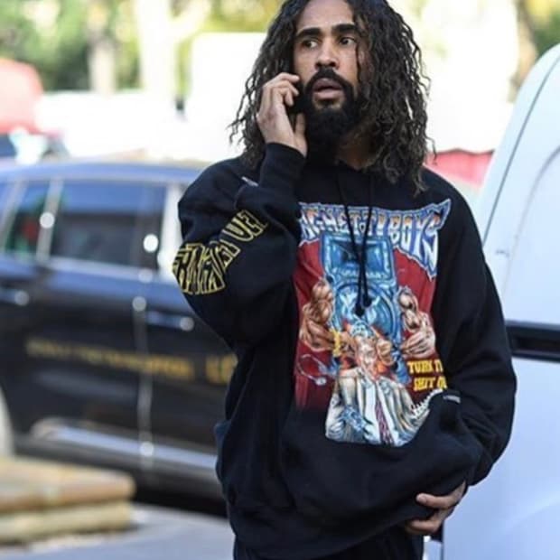 (XL) 제리로렌조 스파게티보이즈 챔피온 후드 블랙