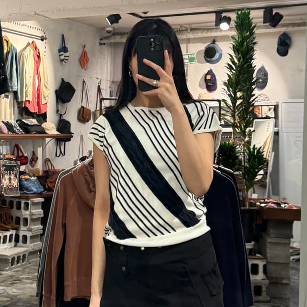 Dior diagonal details sweater