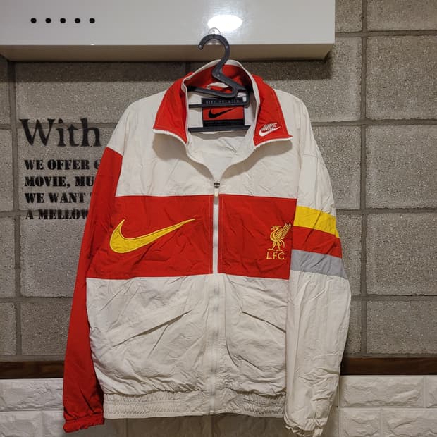 나이키 리버풀 헤리티지 우븐 자켓 S 