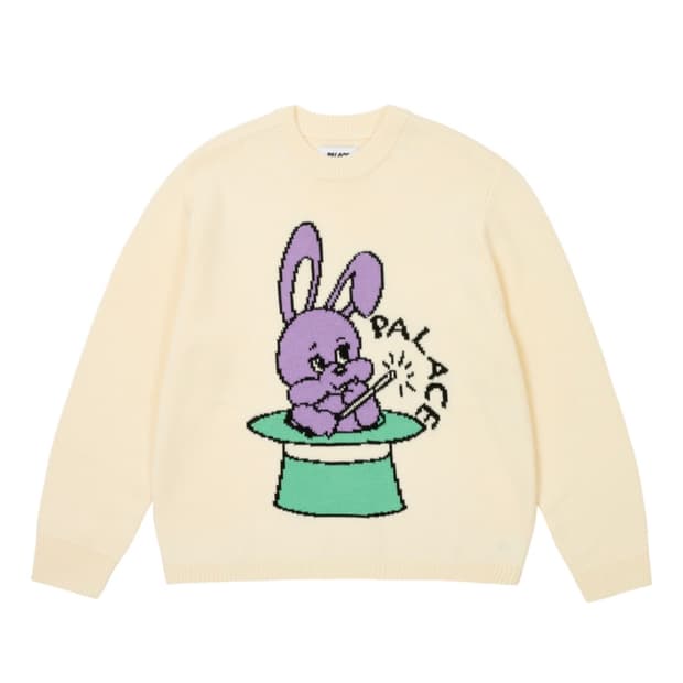 팔라스 햇트릭 니트 화이트