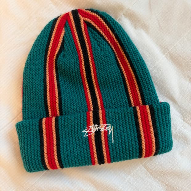 스투시 버티컬 비니