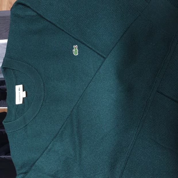 라코스테 딥그린 캐시미어 니트 (4사이즈)