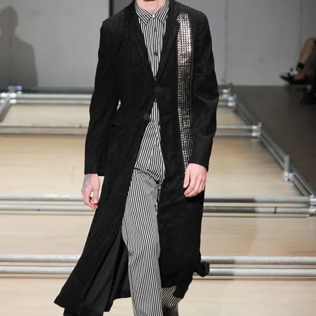 Comme des Garçons  Homme Plus 스트라이프 팬츠