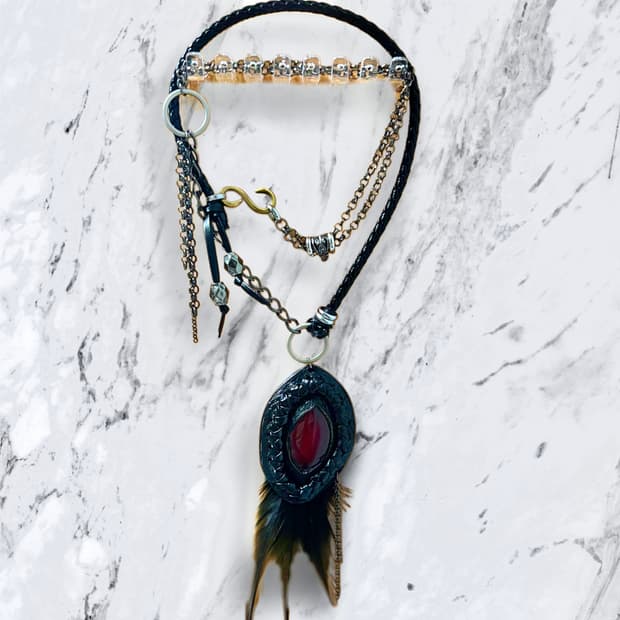 Vkei- RedStone Necklace