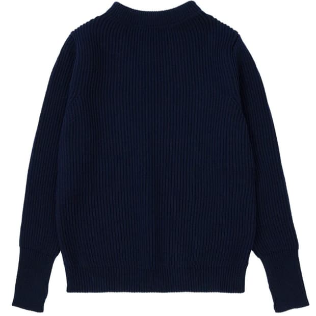 안데르센안데르센 네이비 크루넥 네이비블루 색상