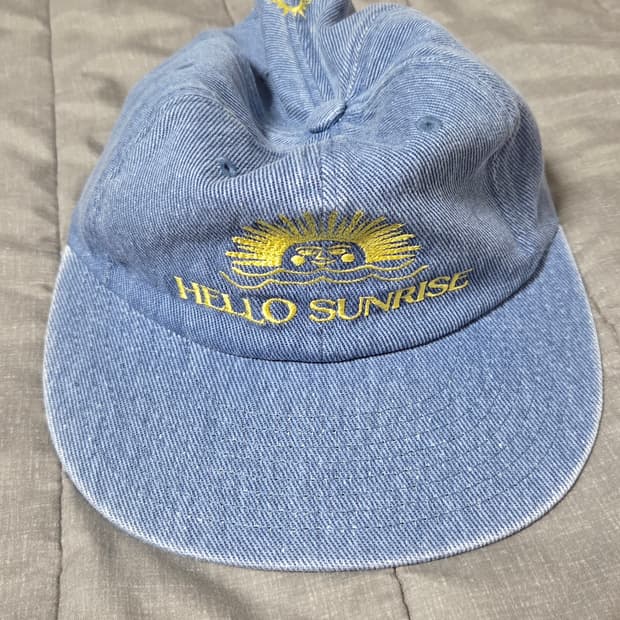 헬로 선라이즈 6Panel Cap_Denim Blue