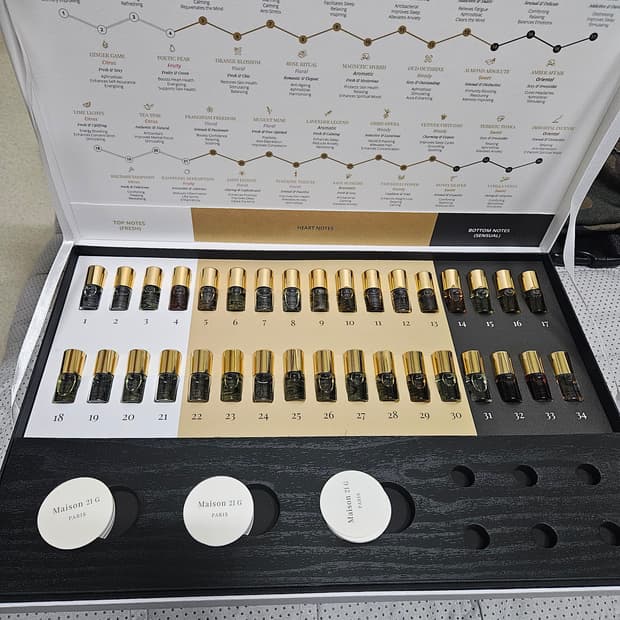메종21G 향수  조합키트 34종 Set