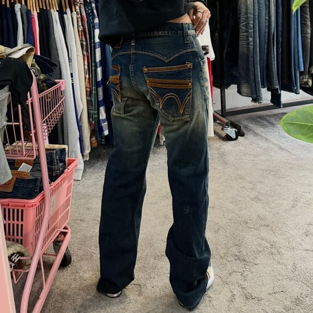 에드윈 463XVS 웨스턴 데님 팬츠(30)