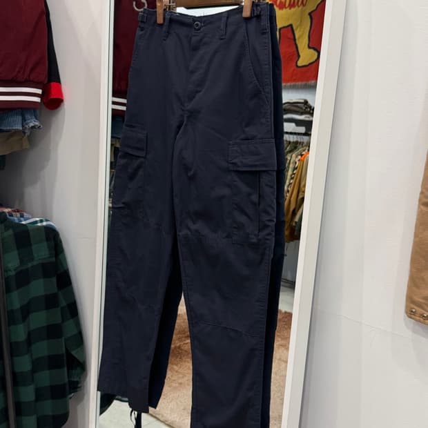 Galls 빈티지 밀리터리 립스탑 BDU 필드 팬츠 (28-30inch)