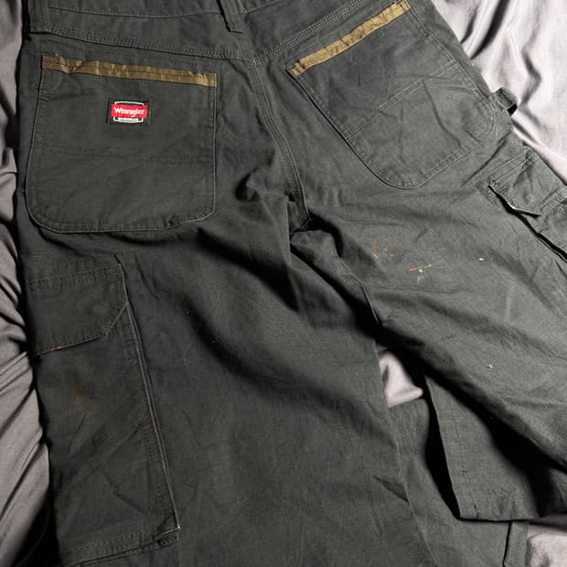 랭글러 더블니 팬츠 32