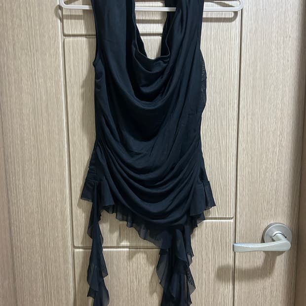 검정 레이스 오프숄더