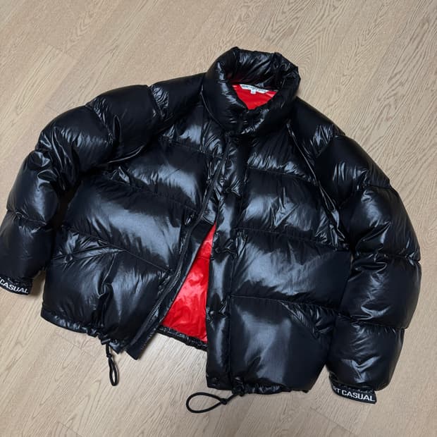 헤리티지플로스 24fw 패딩 블랙 L