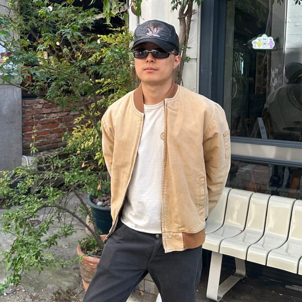 90‘s Bercowear Canvas faded work jacket