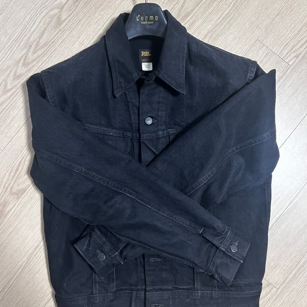 Rrl lot271 데님자켓 블랙 m