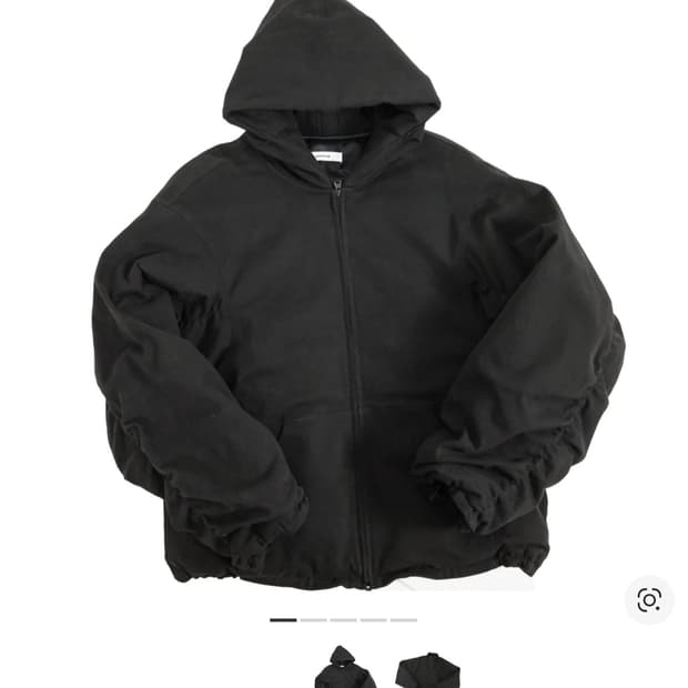 논노드 셔링 봄버 2사이즈 새상품