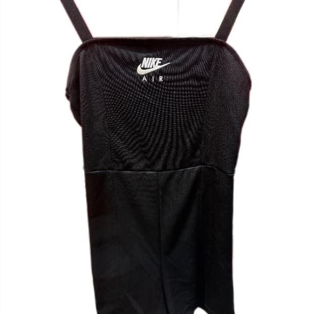 나이키 백 짚업 원피스