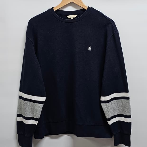 빈폴 네이비 맨투맨 M