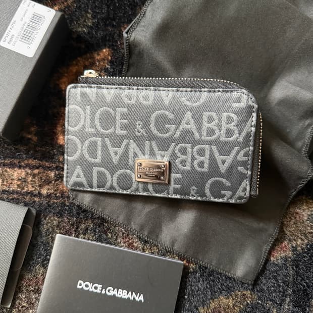 정품 돌체앤가바나 카드지갑