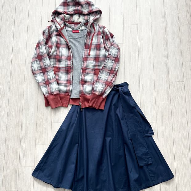 jpn 키치 스즈코 괴짜 레이어드 코디세트