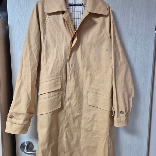 (정품) 폴로 랄프로렌 코튼  코치자켓 맥코트 여성 M 트렌치코트