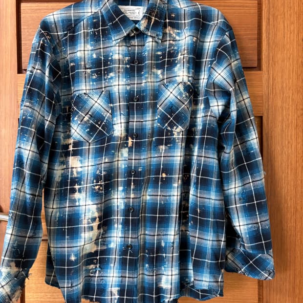 라푸 미야기 히데타카 데미지 블리치 셔츠