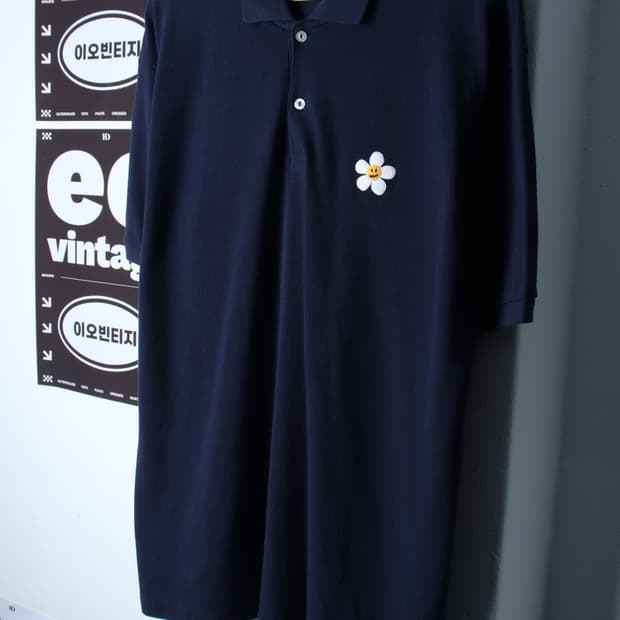 (L-2XL) 그레이버 반팔 카라 티셔츠 빅사이즈 데이지-H35301