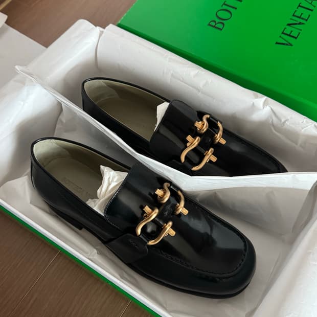 보테가베네타 로퍼 37(새상품) 