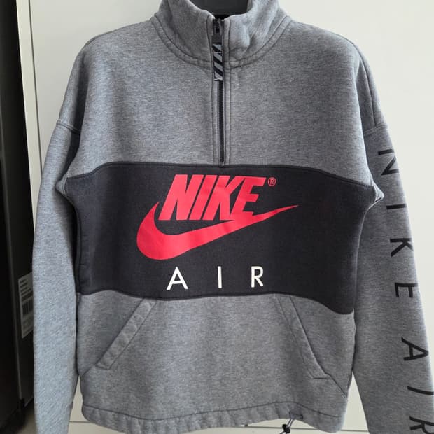 나이키 반집업 맨투맨