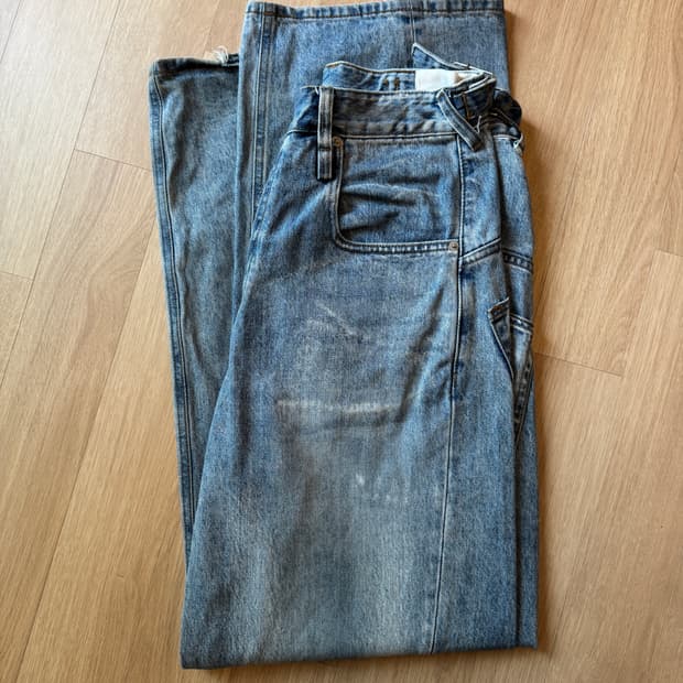 yiyae 워싱  데님 팬츠 M