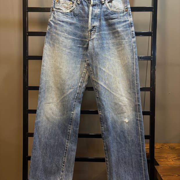 [W28] 리바이스 Levi's 501XX 빅이 데님 팬츠 빈티지 워시드