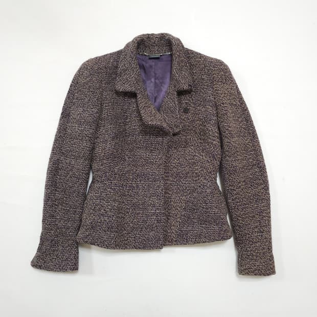 알렉산더맥퀸 울 트위드 자켓