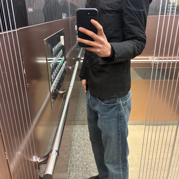 디젤 인더스트리 봄버 나일론 자켓