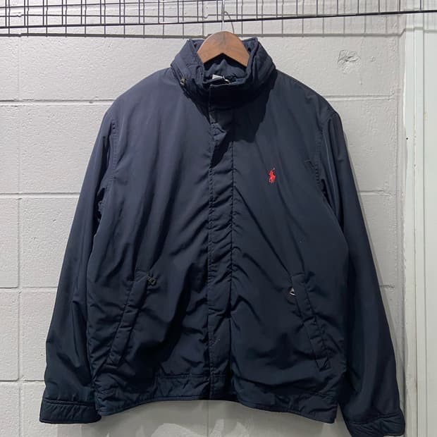 폴로 블루종 자켓 네이비