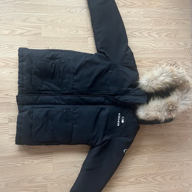 아이더 패딩 블랙 L (DMW19575Z105)