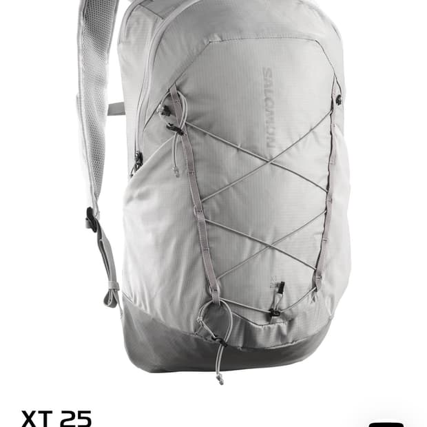 살로몬 xt25 백팩 그레이