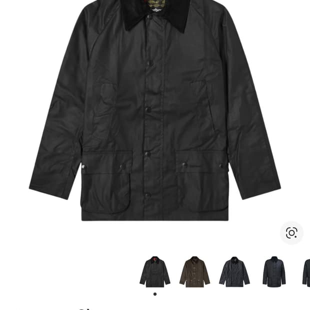 바버 애쉬비 왁스자켓