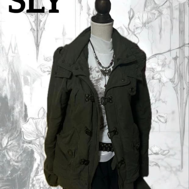 SLY 밀리터리 모즈코트 N3B y2k