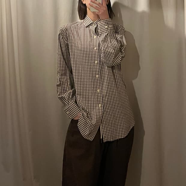 폴로랄프로렌 체크셔츠