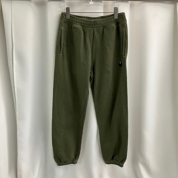 스투시 올리브 8볼 자수 팬츠 S