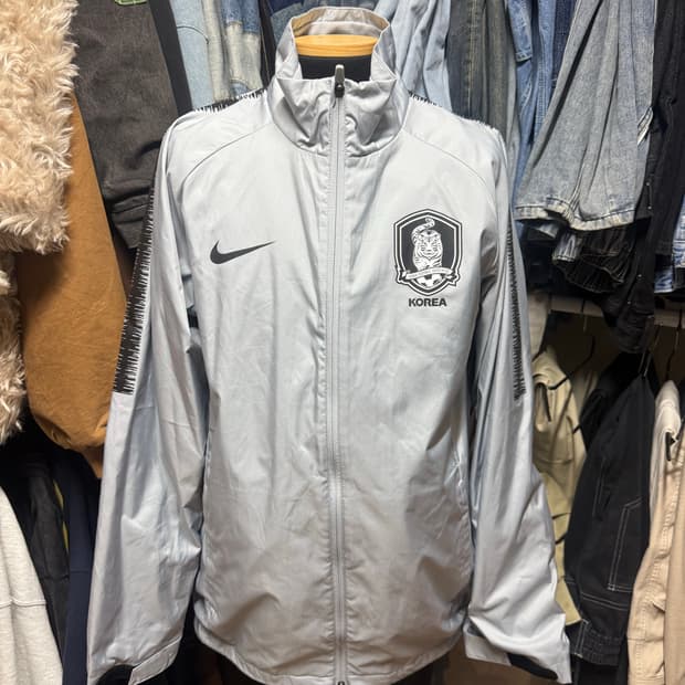 [XL] 나이키 대한민국 국가대표 코치 지급용 레인자켓 바람막이