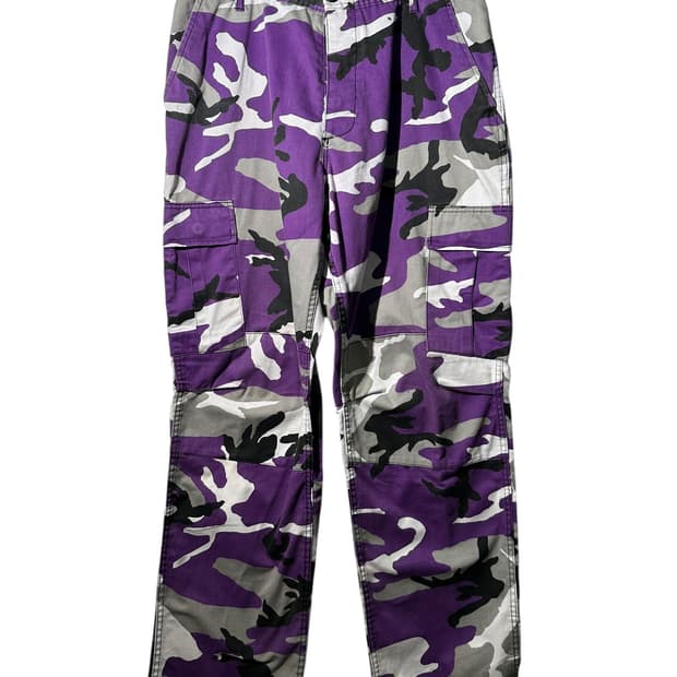 rothco 로스코 퍼플 카모 와이드 팬츠