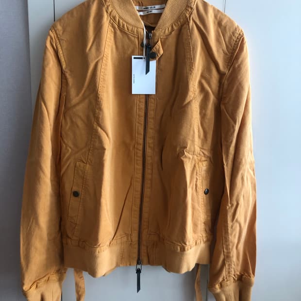 로버트 겔러(ROBERT GELLER) 빈티지 가공 블루종 자켓