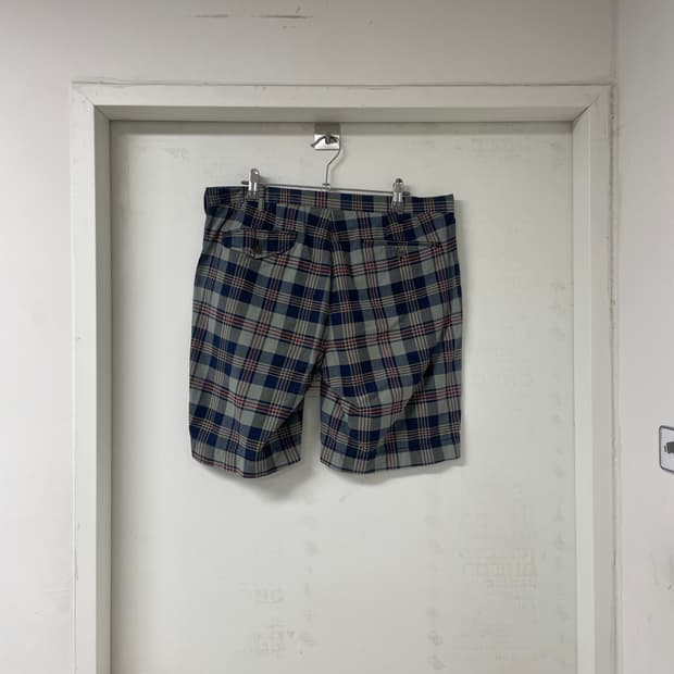 폴로 랄프로렌 체크 반바지 33
